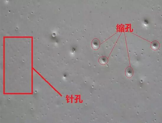 电泳漆膜针孔弊病